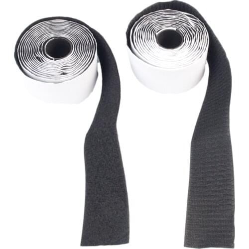 2 Pieces Adhesive Electric Guitar Effect Pedalboard Mounting Fastener Tape Hook Loop