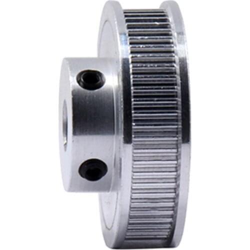 Aluminum GT2 6mm Width 48 Tooth Teeth 2GT, Timing Drive Pulley, Pully Wheels Gear For 3D Printer Bore=5mm/6.35mm