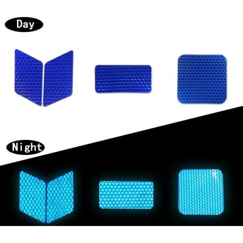 Car Stickers Waterproof High Intensity Reflective Safety Warning Tape for Roller Skates bicycle motorcycle baby strollers DIY