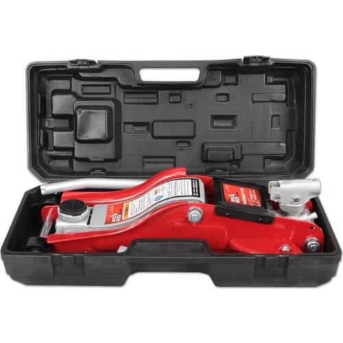 Auto lifting jack 2.5T hydraulic flat car tire remove on floor wheel stand repair tool tyre workshop portable garage tool