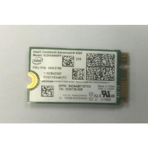SSEA NEW Wireless Card for Lenovo Thinkpad Helix X1 Carbon Wifi Card 04W3769 for Intel Advanced N 62205AN 62205ANSFF SFF