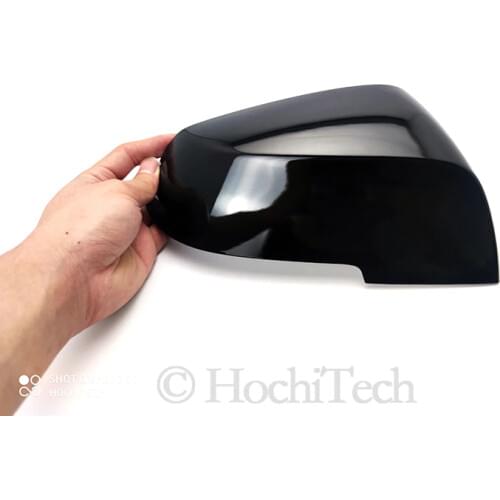 Black Car Rear View Wing Mirror Cover Decor For BMW 1/2/3/4 SERIES F20 F30 F31 F32 F34 Rearview Mirror Covers Trims