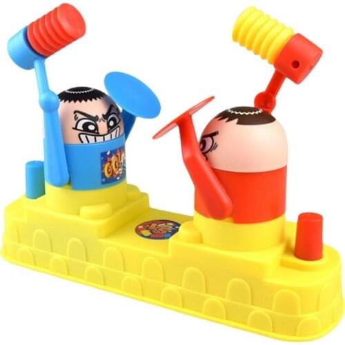 Baby Toys Kids Doll Double Battle Game Parent-Child Interactive Hammer Hiding Game Baby Early Education Parent-Child Interactive