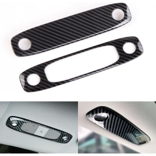 For Tesla Model 3 2017-2019 Car Roof Reading Light Lamp Decoration Cover Stickers Car Moulding