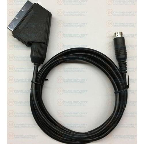 EU SCART RGBS wires MD2 to SCART converting cable SEGA MD2 RGBS video cable for USB CBOX V1.0 - V4.0 JAMMA game board converter