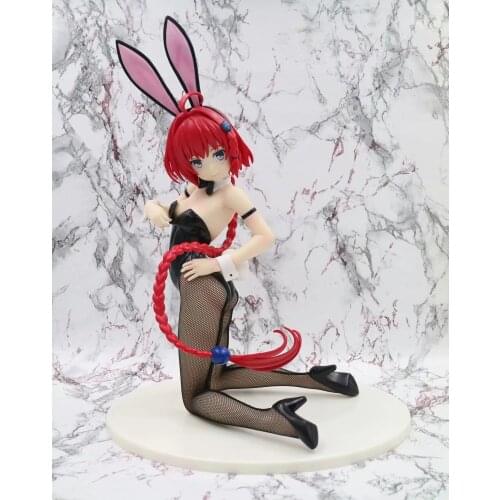 To Love Kurosaki Meia Bunny Girl 33CM Japan Anime Big Model Action Figure Toys