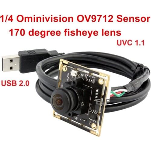 ELP 720p Hd Video Surveillance UVC H.264 USB Camera Module with audio microphone for Android Windows Laptop Linux Raspberry Pi