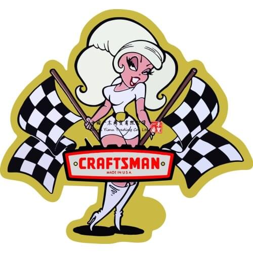 Pechincha Decals For Rat Rod Hot Rod Vintage Racing Sticker Rat Fink Craftsman Tools Oil Gas