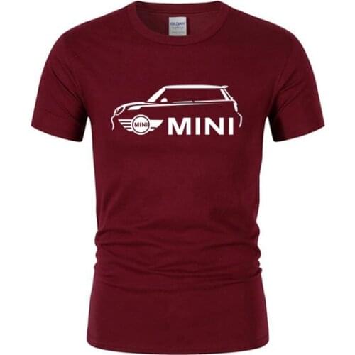 2021 MINI Latest Mini Cooper s Print Car Mens T-Shirts Men Tshirts Personality Graphic Brand New Women T Shirt Cars TShirt DG55