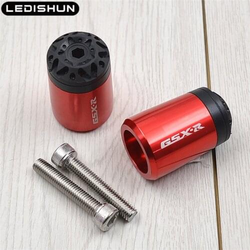 Handlebar Grips Bar Ends Cap Slider For SUZUKI GSXR125 GSXR150 GSX-R 150 GSX-R 125 250 GSXR1300 Hayabusa Motorcycle Accessories