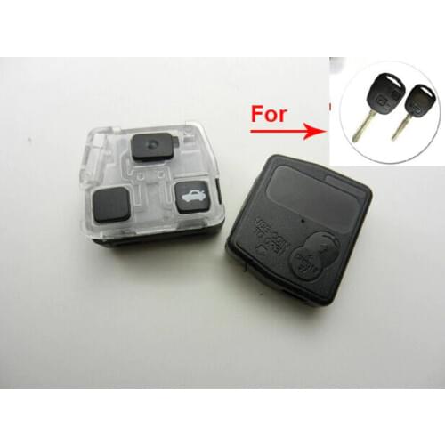 3 buttons Replacement Shell Remote Key Board Case Fob for Toyota Electronic Board 50PCS/lot