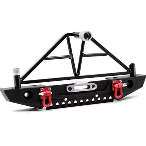 Y3NF 1/10 Scale Toy Interior Rear Shock Absorb RC Accessories Spare Part Upgrade Aluminum Alloy Rear Bumper of RC Crawler