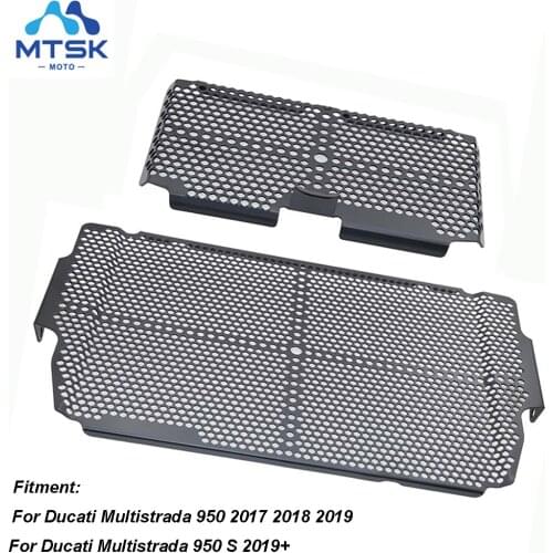 For Ducati Multistrada 1200 /Enduro/Enduro Pro/Pikes Peak/S Motorbike Radiator Grille Guard & Oil Cooler Protection Cover