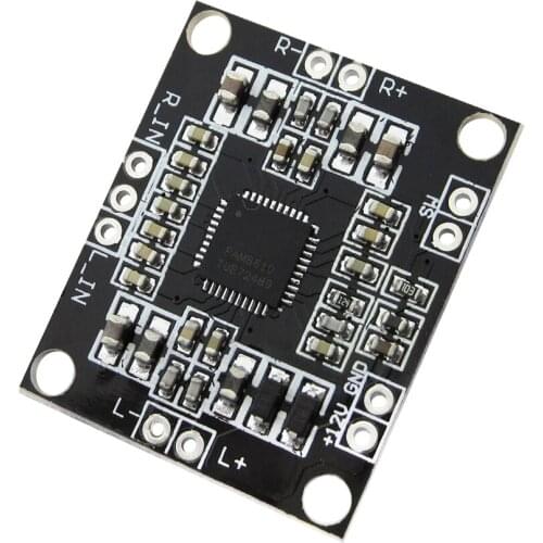 10Pcs/lot PAM8610 Digital Amplifier Board 2x15W Two Channel Stereo Class D