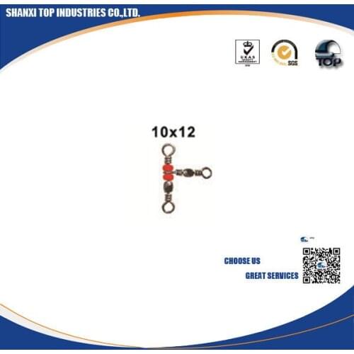 2000pcs Hot sale Barrel triple swivels style B 8*10