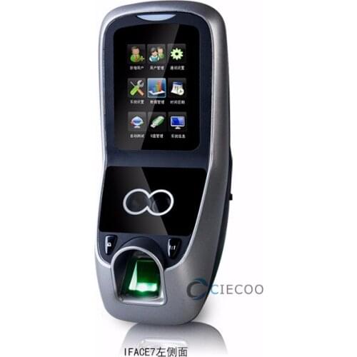 400 Face Capacity Facial and Fingerprint Time Attendance Access Control/iface7/ip New/fingerprint Access Control