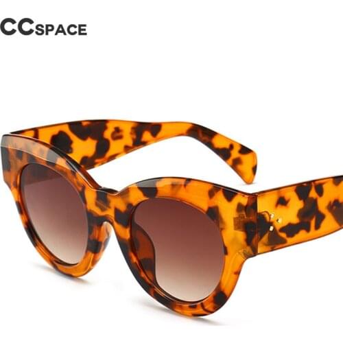 49402 Oversized Cat Eye Sunglasses Retro Men Women Fashion Shades UV400 Vintage Glasses