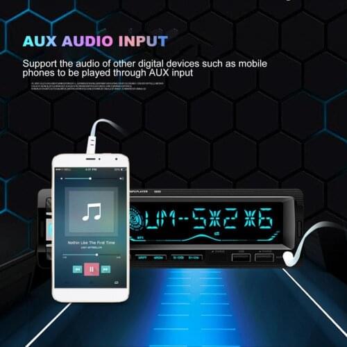 Car MP3 Player Dual USB FM Radio Speaker Hands-free Bluetooth Player for Vehicles автомагнитола radio coche con pantalla