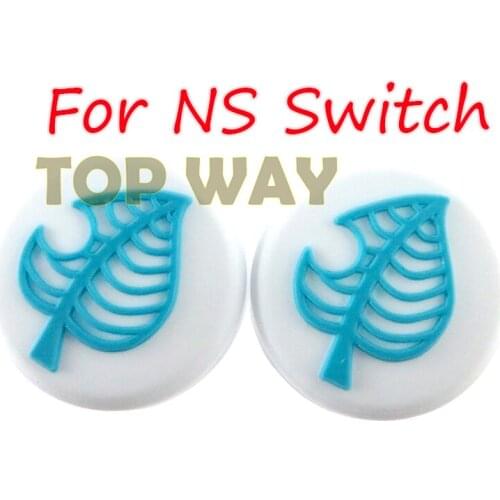 200pcs Tree Leaf Bell Bear Thumb Stick Grip Cap Joystick Cover For Nintend Switch Lite NS JoyCon Controller Thumbstick Case