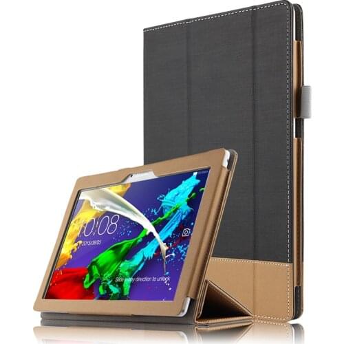 Case For Lenovo Tab 2 A10-30 70 10.1" Cases Protective Smart cover Leather Tablet For TB3-X70M X30L PU Protector Sleeve Covers