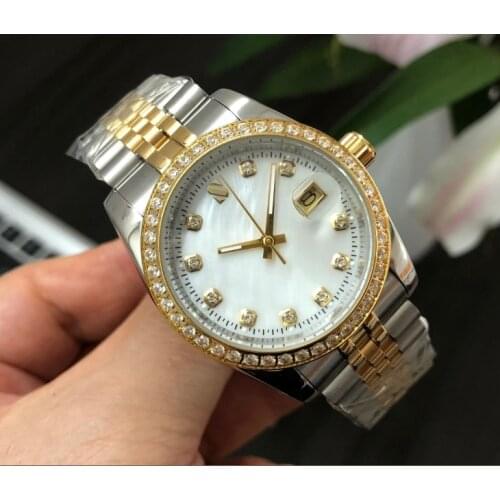 37.5mm Business watch Automatic Self-Wind movement High quality Mechanical watches Mens watch no logo Limited Edition sd297-s8