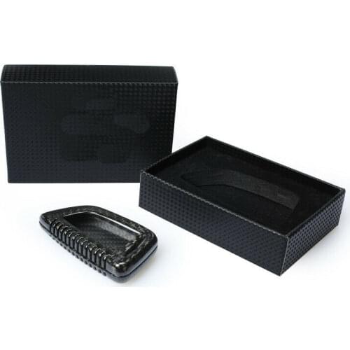 For BMW X1 X3 X5 X6 5 7 Series High quality carbon fibre Remote Control Car Key Case wallet Bag Cover