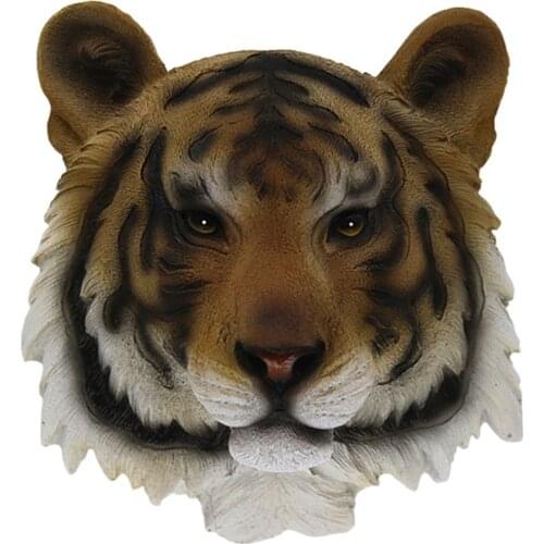 Animal Head Wall Tiger Wall Decor Wall Statue Home Decor