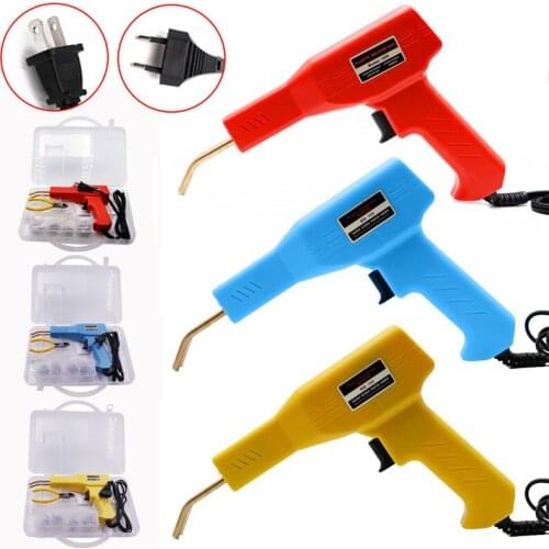 HOT Plastics Welders Garage Tools Hot Staplers Machine Staple PVC Repairing Machine Car Bumper Repairing Stapler Welding Tool