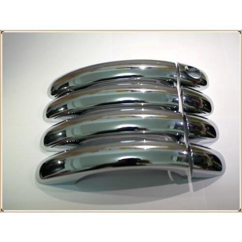 Chrome Door Handle Trim Set Covers fit for VW Touareg 2002-2010