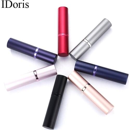 IDoris 1Pcs Red 5ml Hot Items Rotating Spray Bottles Perfume Atomizer Perfume Packing Tools 7 Colors Optional Free Shipping