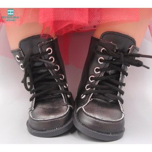 Dolls Clothes for 43-45cm new born doll accessories and American doll Leather boots Dresses Urine is not wet