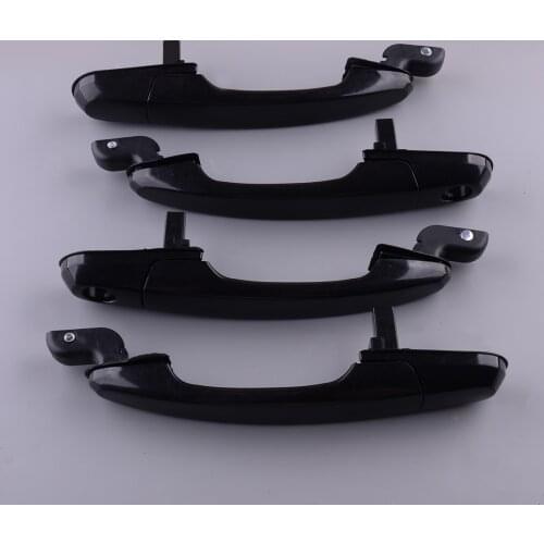 4pcs Exterior Outside Door Handle fit for Hyundai Tucson 2005 2006 2007 2008 2009 82650-2E020 82660-2E020 83650-2E000
