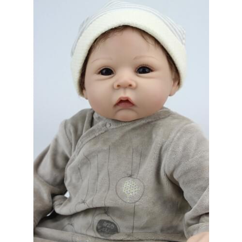 2014 NEW hot sale lifelike reborn baby doll wholesale baby dolls fashion doll Christmas gift one yaer old gift