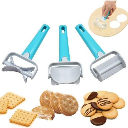 New Arrivals Rolling Angel Biscuit Cookies Cutter Mold Maker Cake DIY Decorating Stamp Set Baking Tools Kitchen Accessories 2021