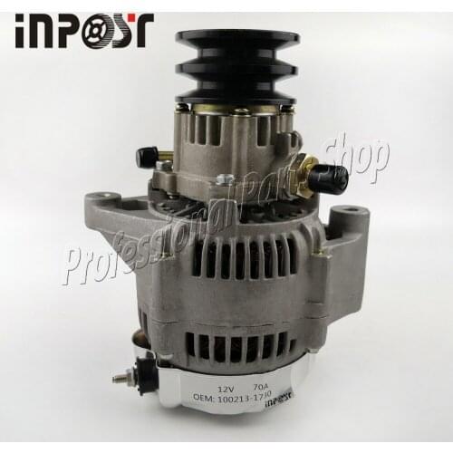 NEW 70A 12V ALTERNATOR FOR TOYOTA HI-ACE 1995-01 0986049510 100213-1730 100213-1770