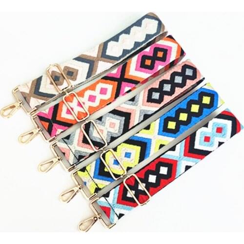 Polyester Bag Straps Handbag Belt Shoulder Messenger Crossbody Bag Wide Strap Replacement Strap Bag Part Adjustable Belt for Bag