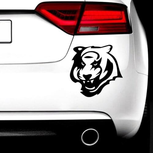 Colorful tiger Car Wrap Vinyl Decal For Rearview Mirror Car Head Engine Cover Windows Decoration