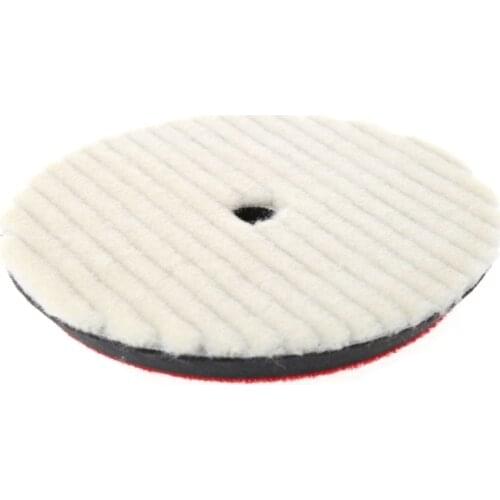 6" 150mm Car Auto Soft Wool Buffing Polishing Pad Professional Detailing Mixed Color