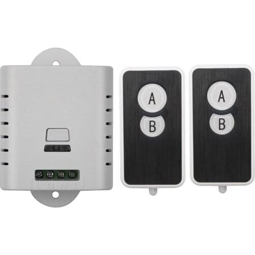 85V 110V 120V 220V 85V 110V 120V 220V 250V 1CH RF Wireless Remote Control Switch System 2 transmitter and 1 receiver universal g