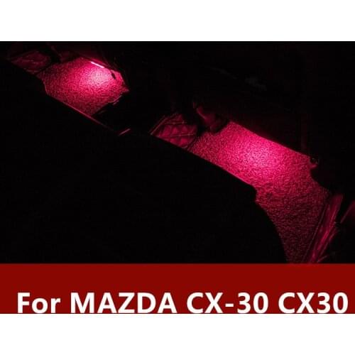 For MAZDA CX-30 CX30 Feet lamp LED light Car atmosphere light Feet light Interior modification Car decoration accessories