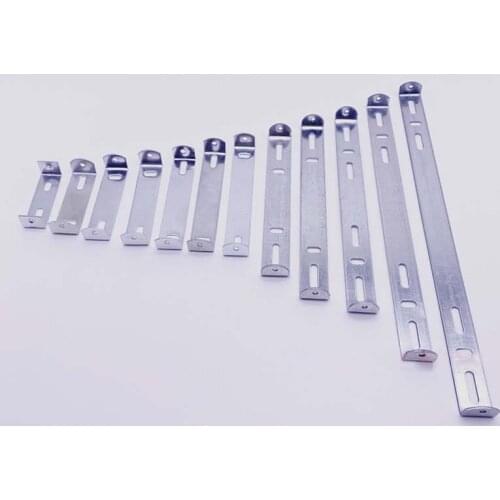 1.0 Thickness Ceiling/Wall Electrical Appliances Mounting Bracket 1-Shaped Metal Bar Length 55-295MM Hardware Lighting Fittings