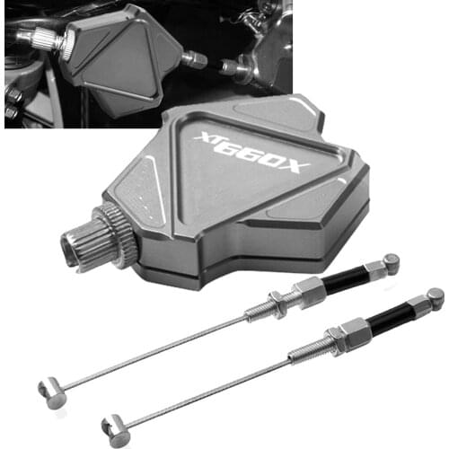 Motorcycle Stunt Clutch Lever Easy Pull Cable System For YAMAHA XT660 X XT 660X XT660X 2004-2018 2010 2011 2012 2013 2014 2015