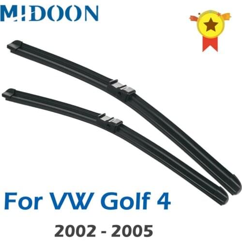 MIDOON Wiper LHD RHD Front Wiper Blades For VW Golf 4 Bora 2002 - 2005 Windshield Windscreen Front Window 21"+19"