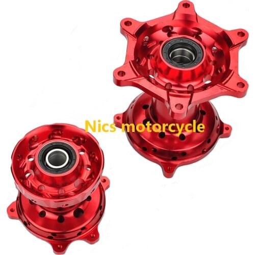CNC Wheel Hubs 36 Front and Rear Spokes CRF250/450R Dirt Bike Motorcycle Wheels & Rims