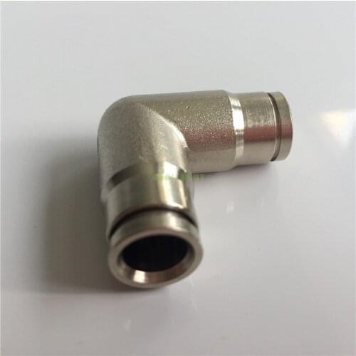H132 Elbow Connector Slip Lock L Type Fitting Brass Material Corner Parts for Mist Cooling System 5pcs/lot