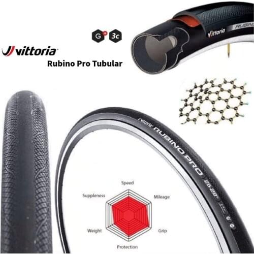 Vittoria Rubino Pro G+ 28"X25mm Tubular Road bike tire bicycle tubular tire fit 28''x25mm tubular rim