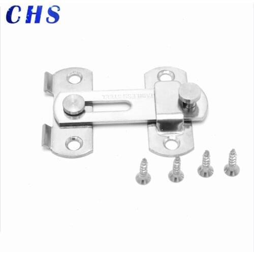 1Pc Stainless Steel Hasp Latch Lock for Sliding Door Window Cabinet Fitting For Home Security Door Hardware Accessories Cheapest