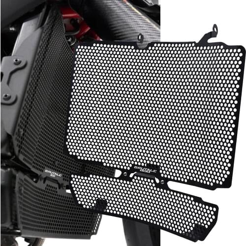 Motorbike Radiator Grille Protective Guard Cover For MV Agusta Brutale 800 Radiator Oil Cooler Guard 2016 2017 2018 2019 2020