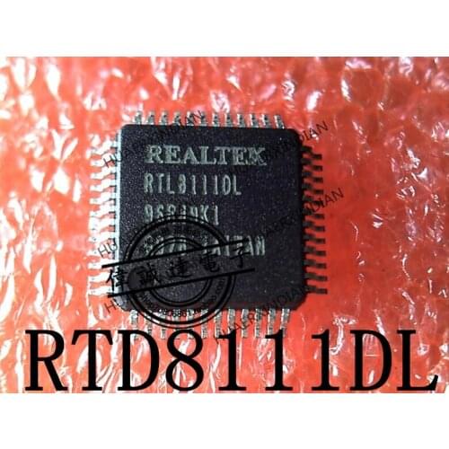 1Pieces New Original RTL8111DL-VB-GR RTL81110L QFP48 In Stock Real Picture