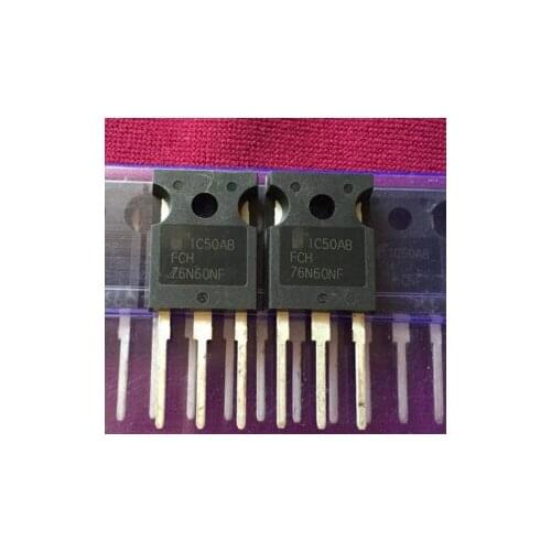 10pcs-50pcs/lot FCH76N60NF TO-247 600V 76A TO-3P